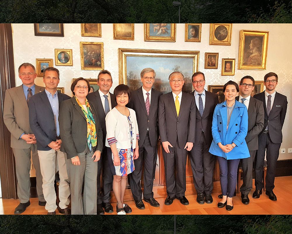 NTU President Invited to Discuss Higher Education at Hamburg Transnational University Leaders Council