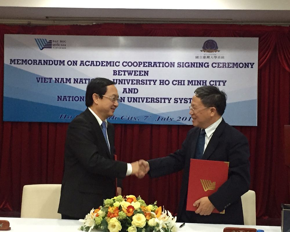 Memorandum on Academic Cooperation Signed Between NTUS and VNUHCM