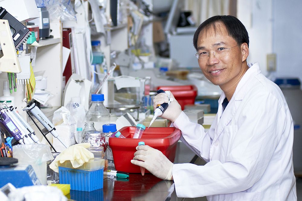 Image1:Prof. of Animal Science and Technology Shih-Torng Ding.