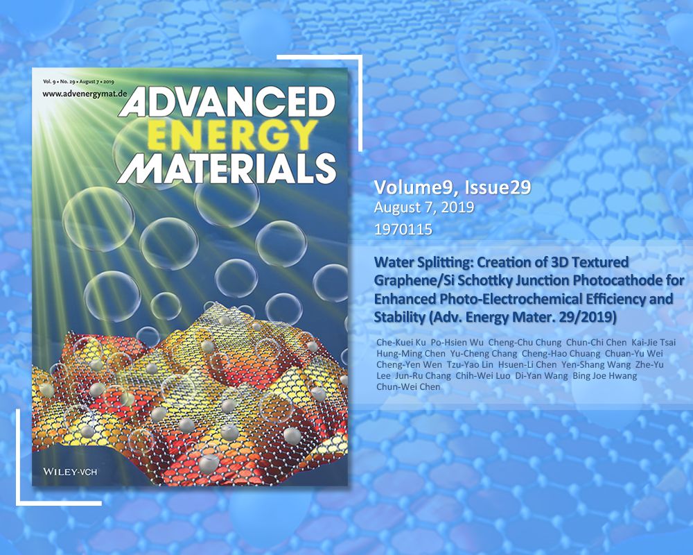 The study is selected as the back cover of Advanced Energy Materials.