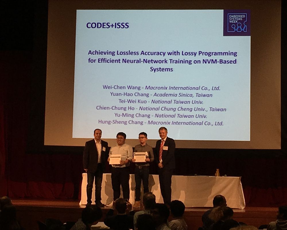 NTU Team Receives Best Paper Award at Top Embedded Systems Conference