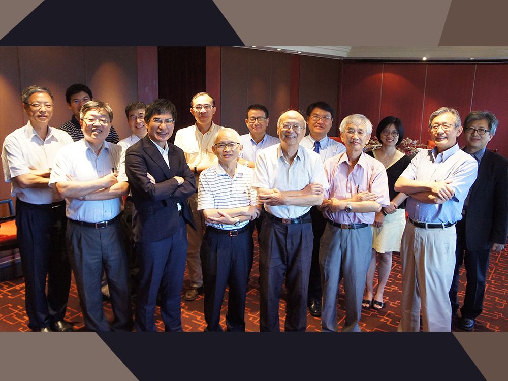 Image2:Figure 2. Prof. K. J. Ray Liu (front row, first from right) visited Taiwan in July 2019 and was invited to dinner with professors of NTU College of Electrical Engineering &amp; Computer Science: (left to right) Prof. An-Yeu Andy Wu (Prof. Liu’s Ph.D. student), Prof. Hung-Yu Wei, Dr. Ming-Syan Chen (Executive Vice President), Prof. Tzong-Lin Wu (Associate Dean), Dr. Liang-Gee Chen (Minister, MOST), Prof. Hsuan-Jung Su (Director), Prof. Lin-shan Lee (former Dean), Prof. Ching-Fuh Lin (Prof. Liu’s classmate), Prof. Soo-Chang Pei (former Dean), Prof. Yao-Wen Chang (Dean), Prof. Hsueh-Jyh Li, Prof. Wanjiun Liao, and Prof. Zsehong Tsai (Executive Secretary, Office of Science &amp; Technology; also Prof. Liu’s classmate).