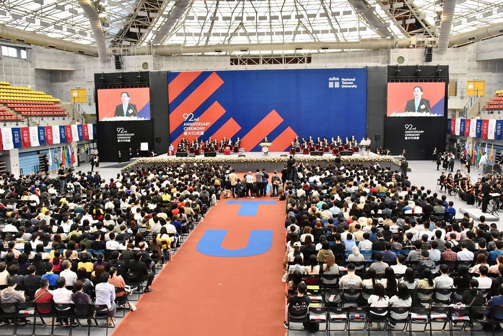 Image1:NTU granted eight honorary doctorates and various awards to distinguished alumni and students at its 92nd anniversary celebration ceremony.