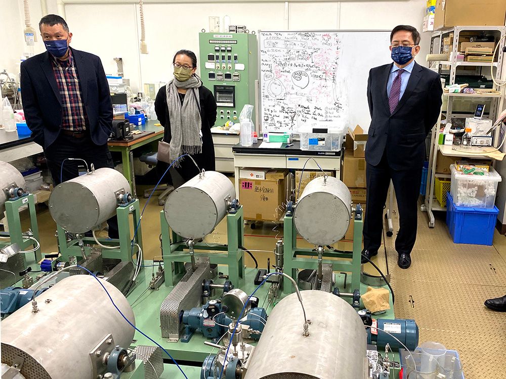 Image1:NTU Kicked off Industry-Academia Collaboration with Japan on Carbon Sequestration.