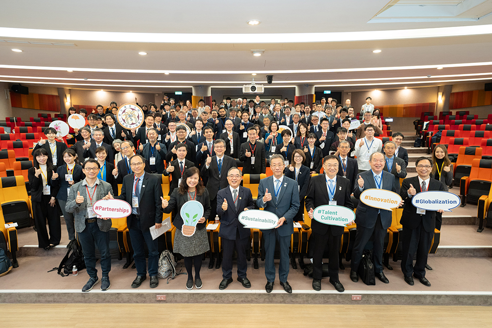 Image1:Group photo of NTU-UTokyo Joint Conference participants.