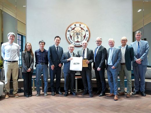 Image: CNRS visits NTU to strengthen Taiwan-France academic cooperation