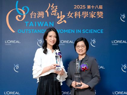 賀本校師長榮獲台灣傑出女科學家獎圖