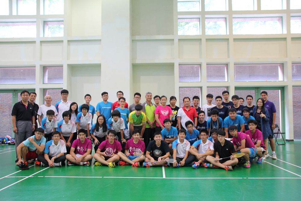 男子羽球由臺灣大學獲得優勝。