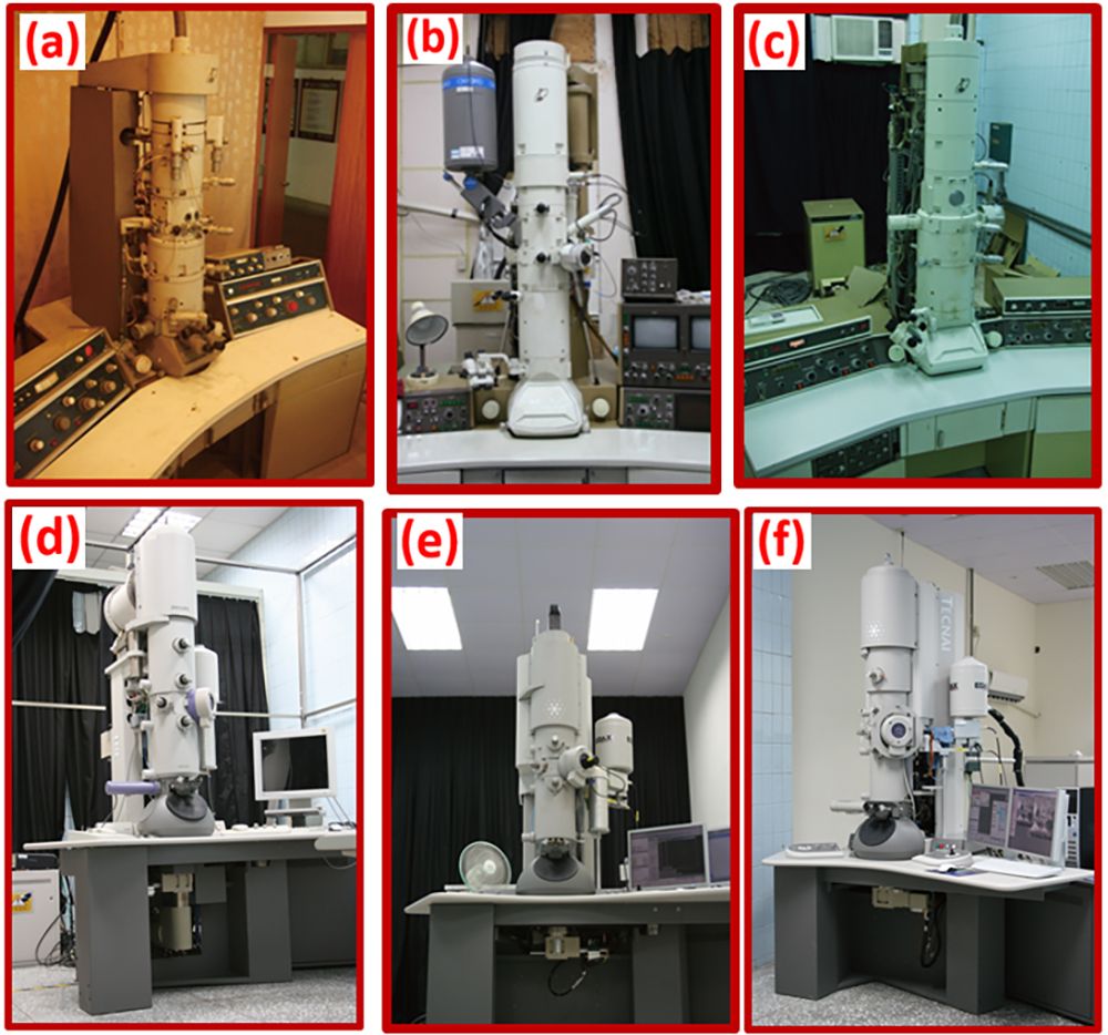 臺大材料系擁有 6臺穿透式電子顯微鏡。