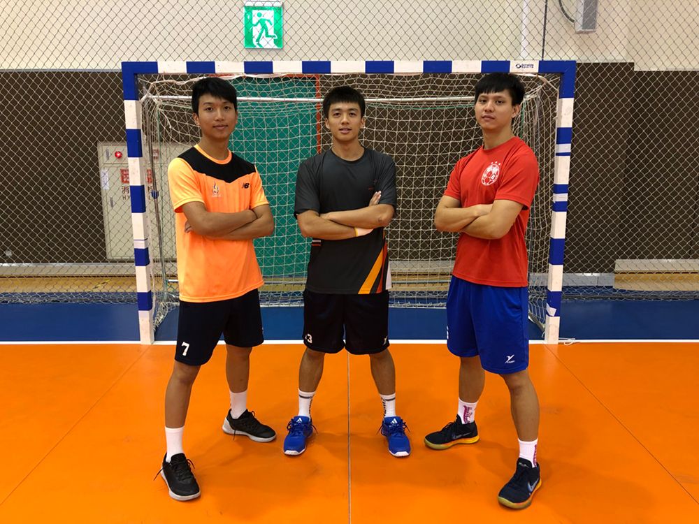 邱若縈、徐振航、王振遠3人入選2018世界大學手球錦標賽國家隊