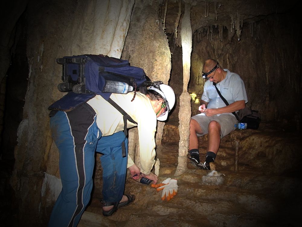 泰國南部可蘭洞進行洞穴觀測計畫