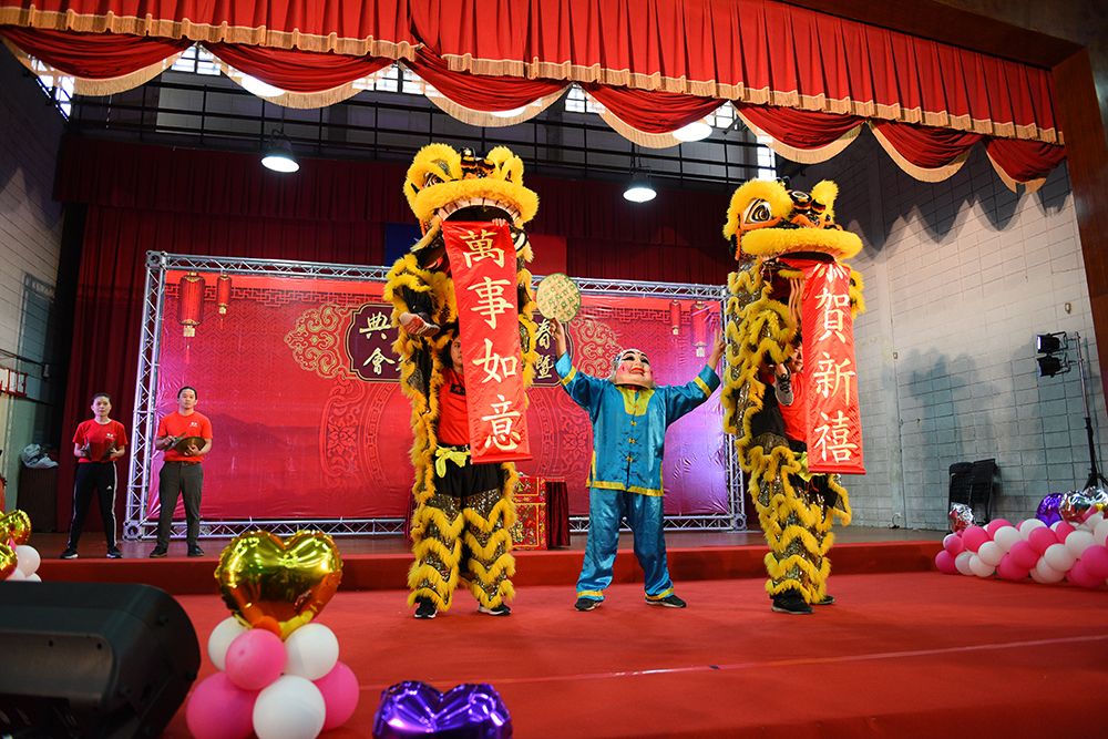 馬來西亞同學會醒獅表演